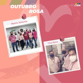 Outubro Rosa: O Grupo CBM veste a camisa